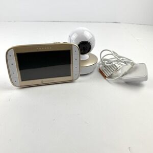 Motorola VM50G Video Baby Monitor Camera + Parent Unit Gold White 5in Audio Read